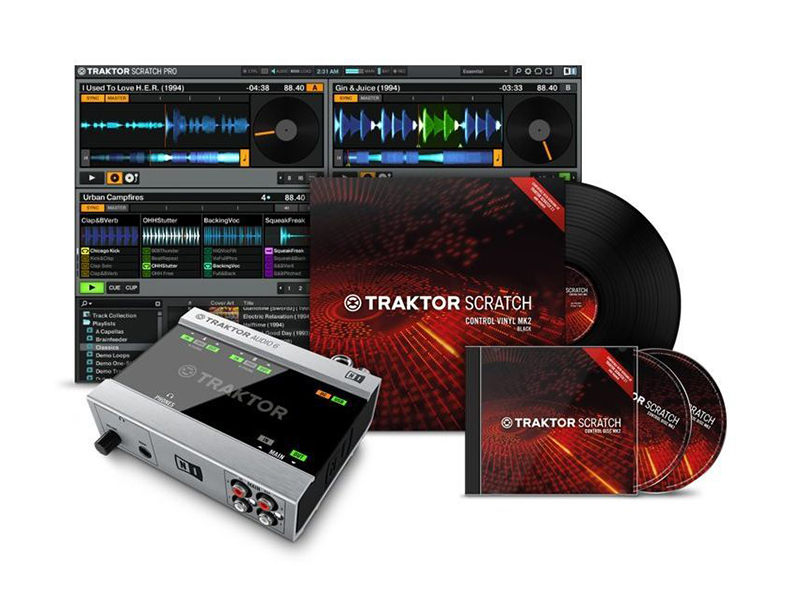 Scheda audio traktor scratch a6