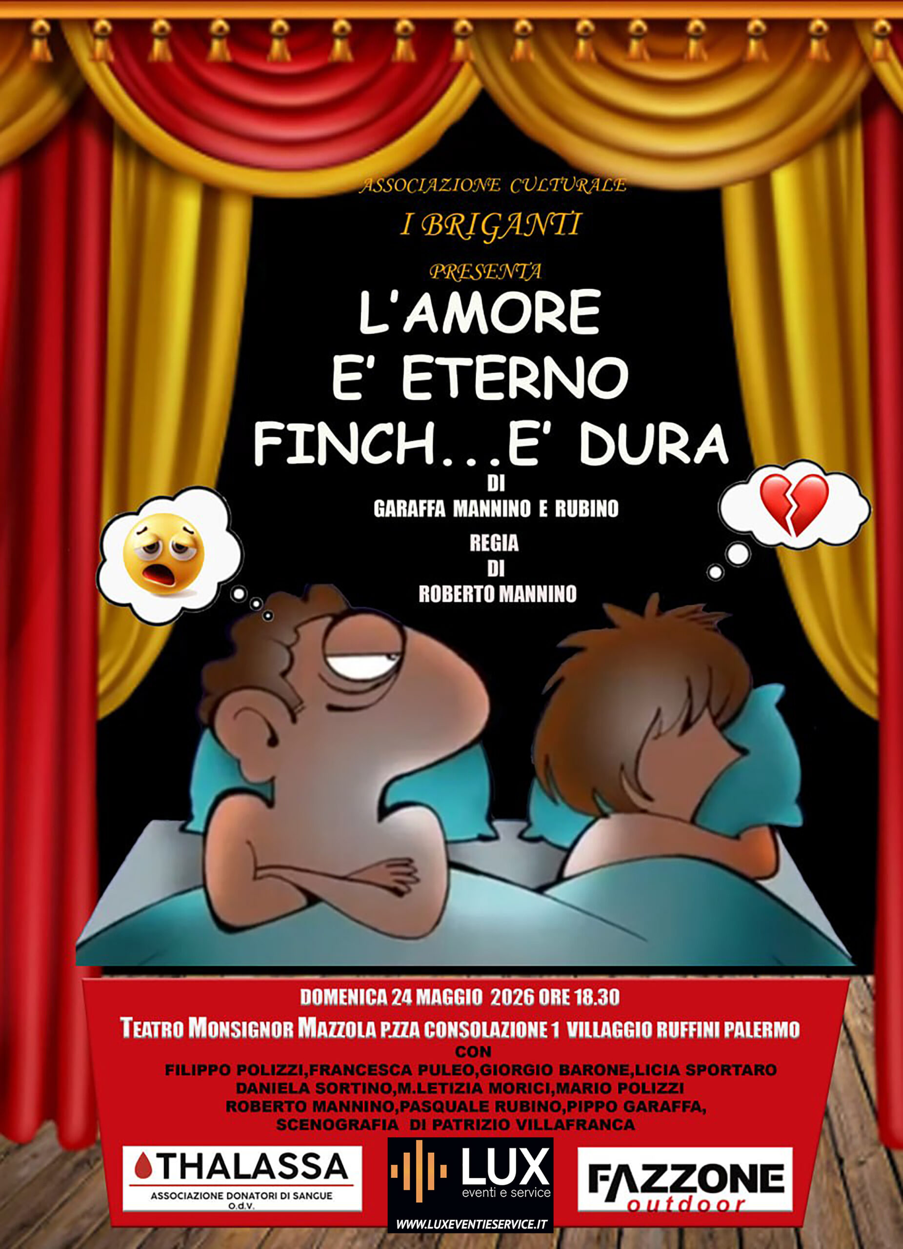 Spettacolo teatrale 24 maggio