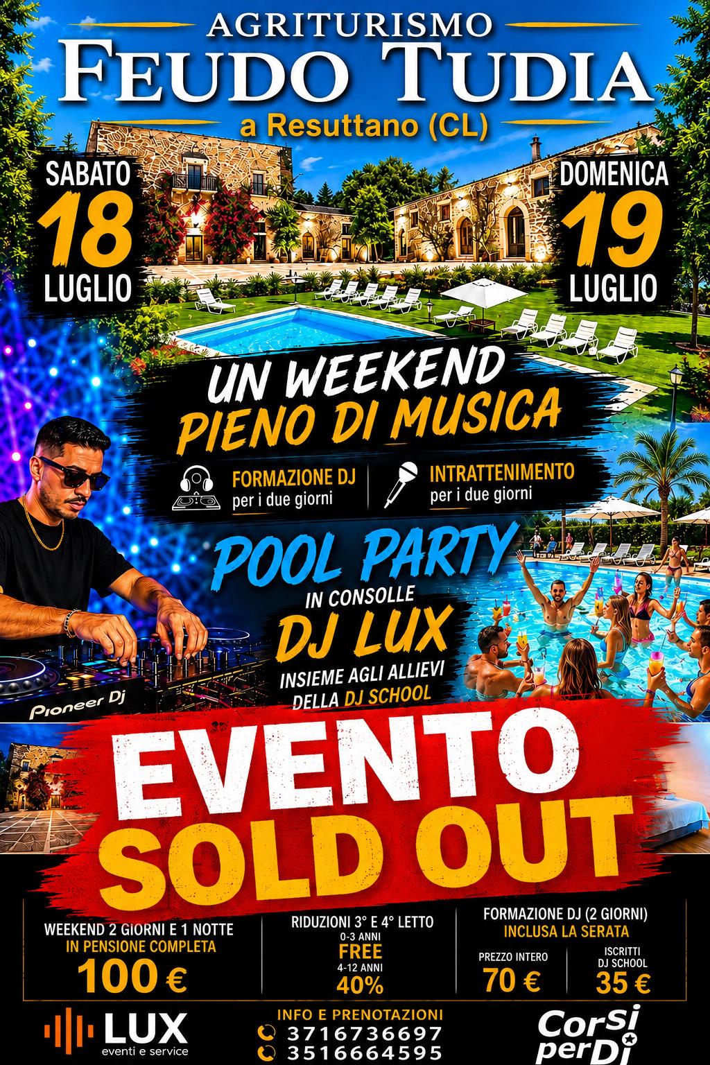 Weekdn Tudia con LUX